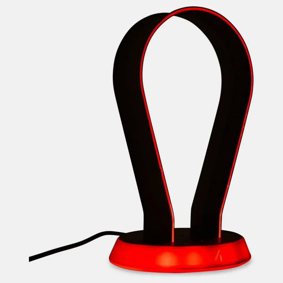 Glow Gaming Headset Stand - Black