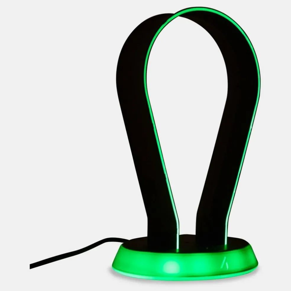 Glow Gaming Headset Stand - Black