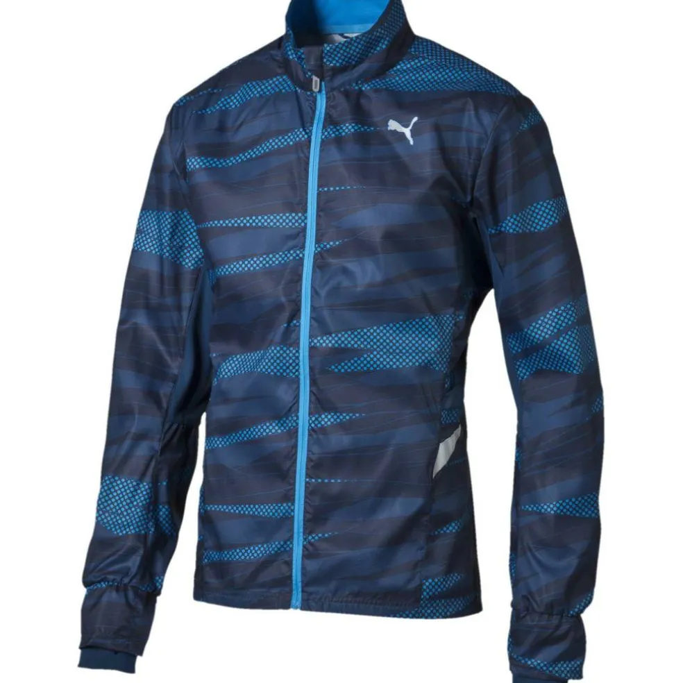 (18) Graphic Woven Jacket Mens