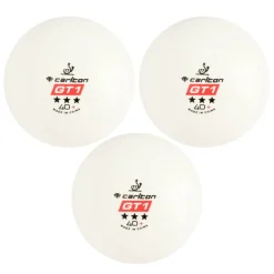 GT1 3pk Table Tennis Balls Adults