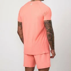 Gym King Energy Tee - Coral Dust