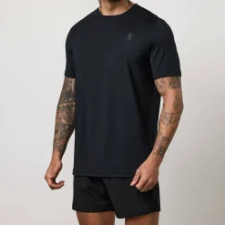 Gym King Victory Performance Poly Tee - Black