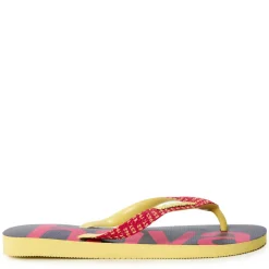 Hav. Top Logomania Mid Tech Lemon Y Flip Flops Womens