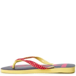 Hav. Top Logomania Mid Tech Lemon Y Flip Flops Womens