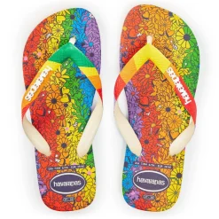 Hav. Top Pride Premium Beige 37/38 Flip Flops Womens