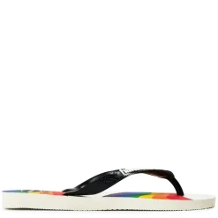 Hav. Top Pride White/Black 35/36 Flip Flops Womens