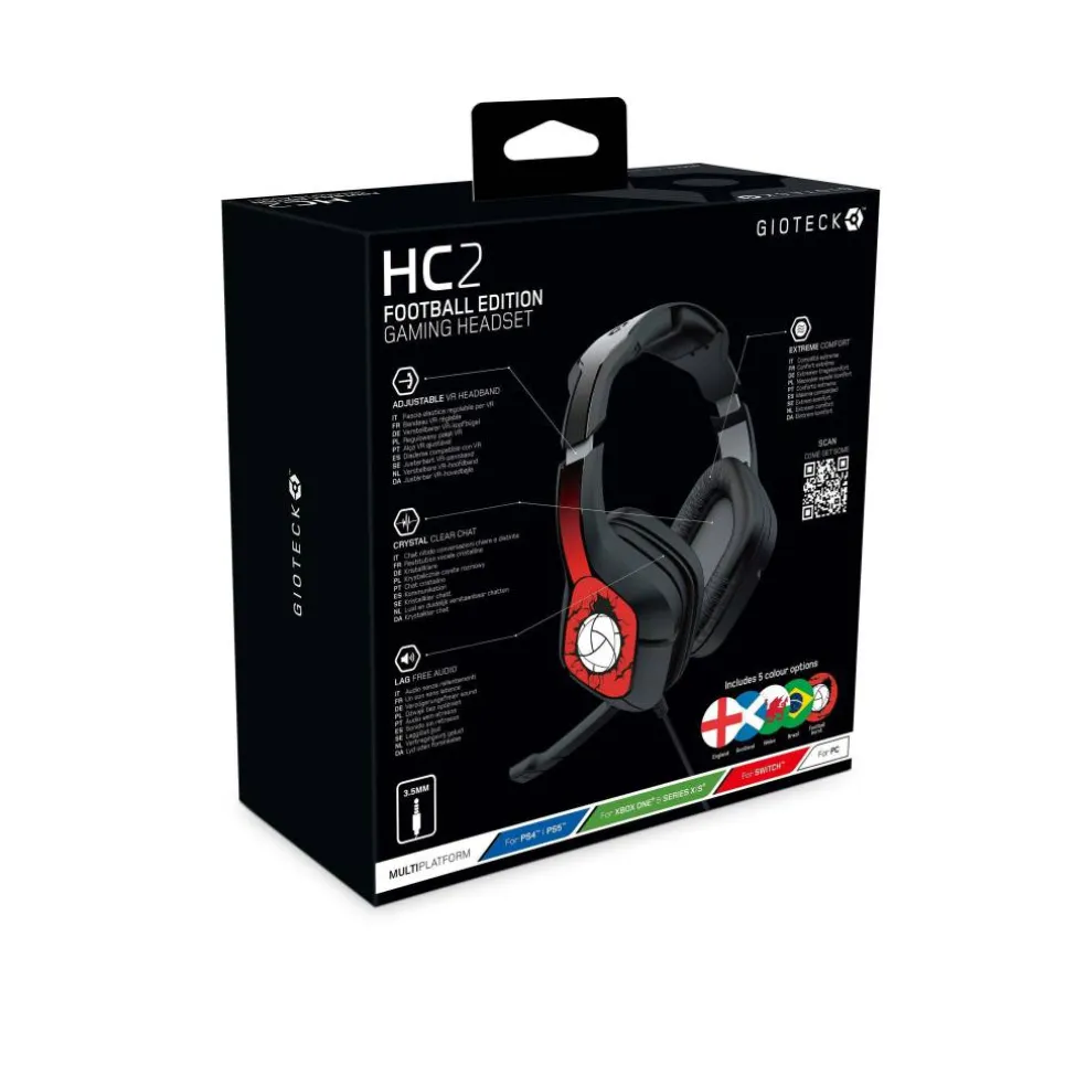 HC2 Football Edition Gaming Headset