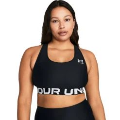 HeatGear® Armour Mid Branded Sports Bra Women'