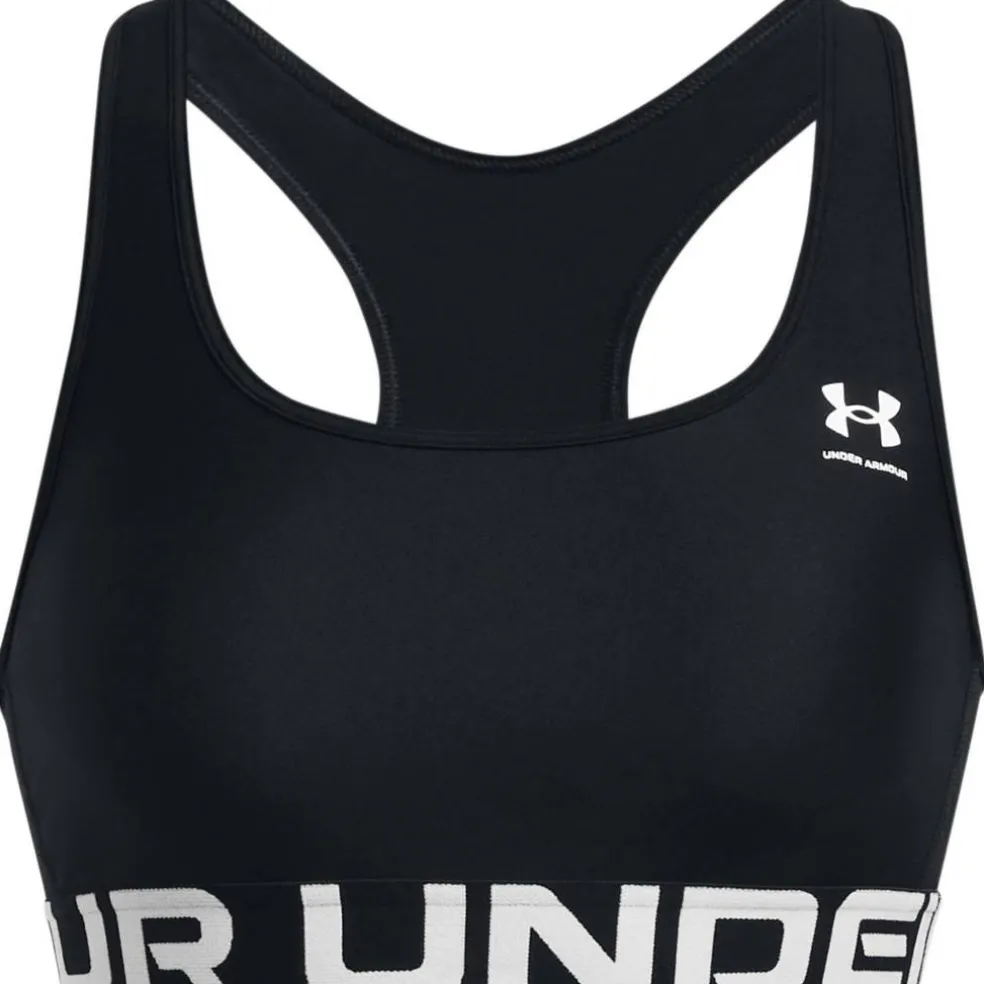 HeatGear® Armour Mid Branded Sports Bra Women'