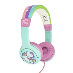 Hello Kitty Rainbow Unicorn Kids Wired Headphones