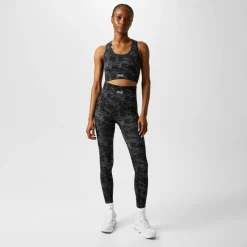High Rise Camo Seamless Leggings Womens