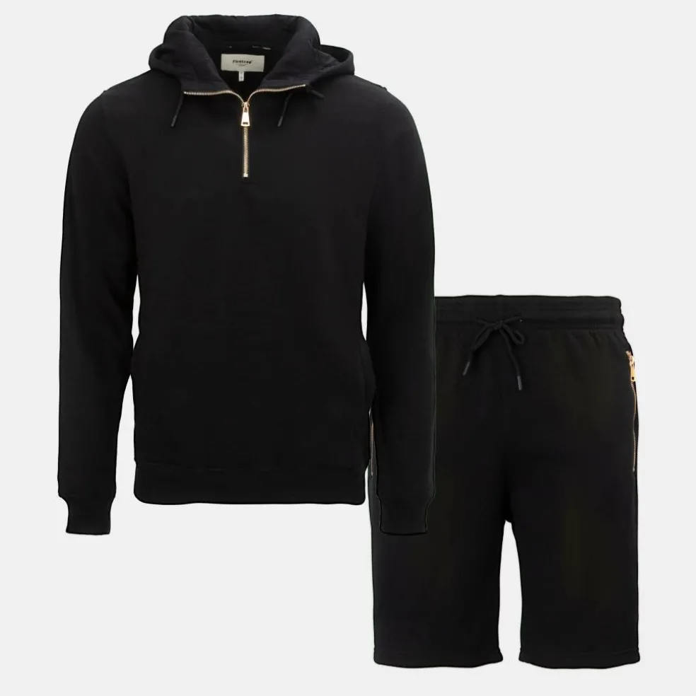 Hood Shirt and short Set Mens