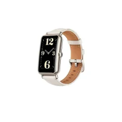 HUAWEI WATCH FIT mini GoldFrosty White Strap