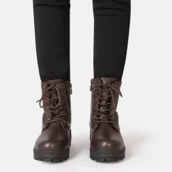 I SAW IT FIRST Biker Ankle Boots Women