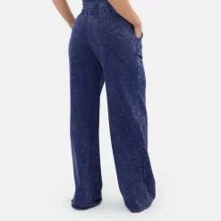 I SAW Washed Wide Leg Jogger