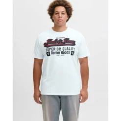 Jack Colour Logo T-Shirt Plus Size Mens