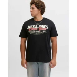 Jack Colour Logo T-Shirt Plus Size Mens