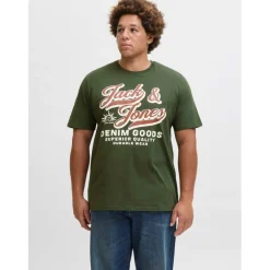 Jack Colour Logo T-Shirt Plus Size Mens