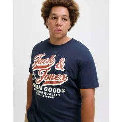 Jack Colour Logo T-Shirt Plus Size Mens