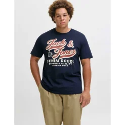 Jack Colour Logo T-Shirt Plus Size Mens
