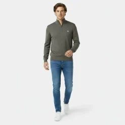 Jack Funnel Neck Half Zip Jumper Men