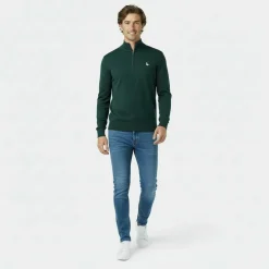 Jack Funnel Neck Half Zip Jumper Men