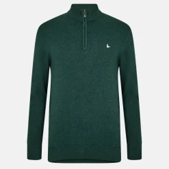 Jack Funnel Neck Half Zip Jumper Men