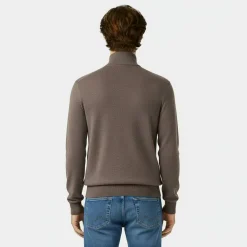 Jack Funnel Neck Half Zip Jumper Men