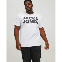 Jack Short Sleeve Logo T-Shirt Mens Plus Size
