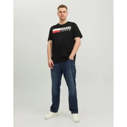 Jack Short Sleeve Logo T-Shirt Mens Plus Size