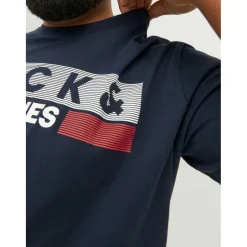 Jack Short Sleeve Logo T-Shirt Mens Plus Size