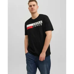 Jack Short Sleeve Logo T-Shirt Mens Plus Size