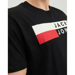 Jack Short Sleeve Logo T-Shirt Mens Plus Size