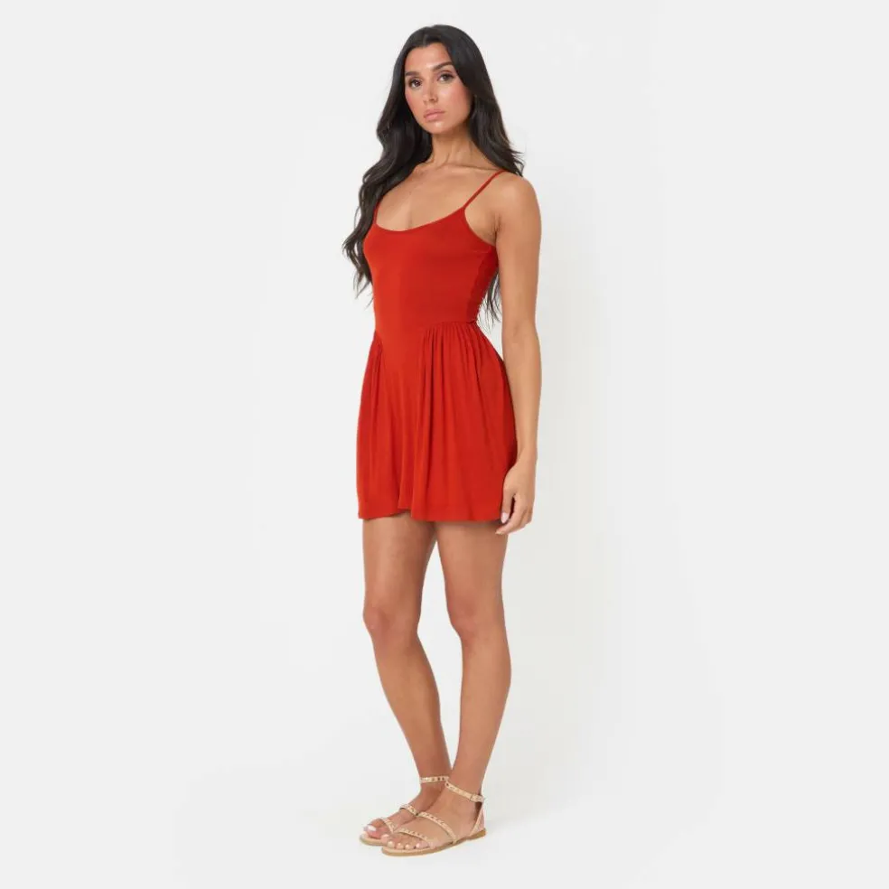 Jersey Strappy Dress