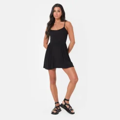 Jersey Strappy Mini Dress