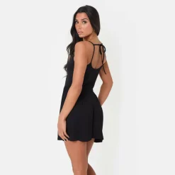 Jersey Strappy Mini Dress