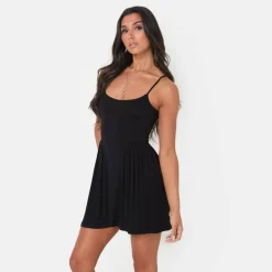 Jersey Strappy Mini Dress