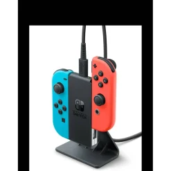Joy Con Two-Way Stand Charging and Cables