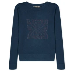 Junior Girls Biba Merino Logo Jumper