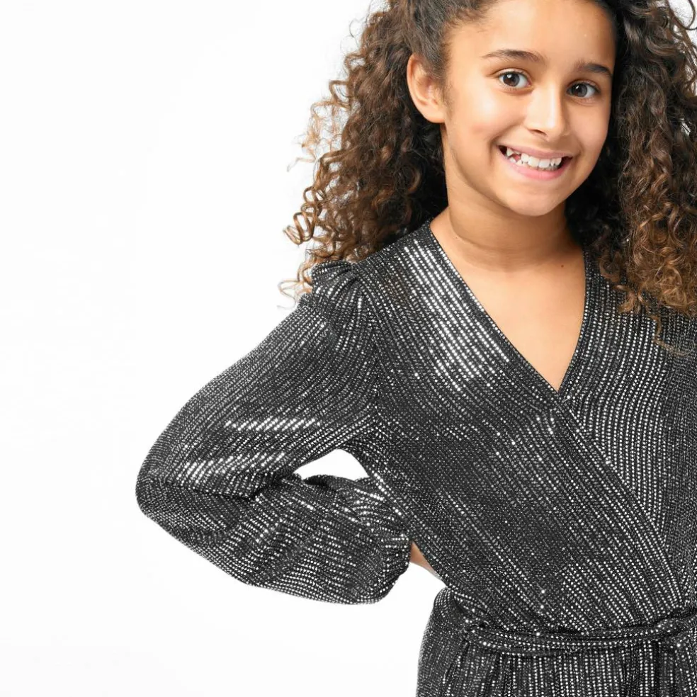 Junior Girls Biba Metallic Jumpsuit