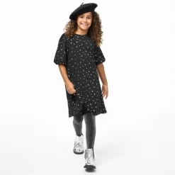 Junior Girls Biba Puff Sleeve Dress