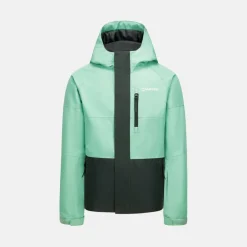 Junior Raise Waterproof Windproof Hooded Ski Jacket