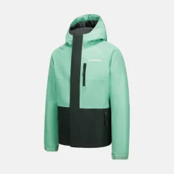 Junior Raise Waterproof Windproof Hooded Ski Jacket