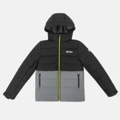 Juniors' Moritz Windproof DWR Detachable Hood Ski Jacket