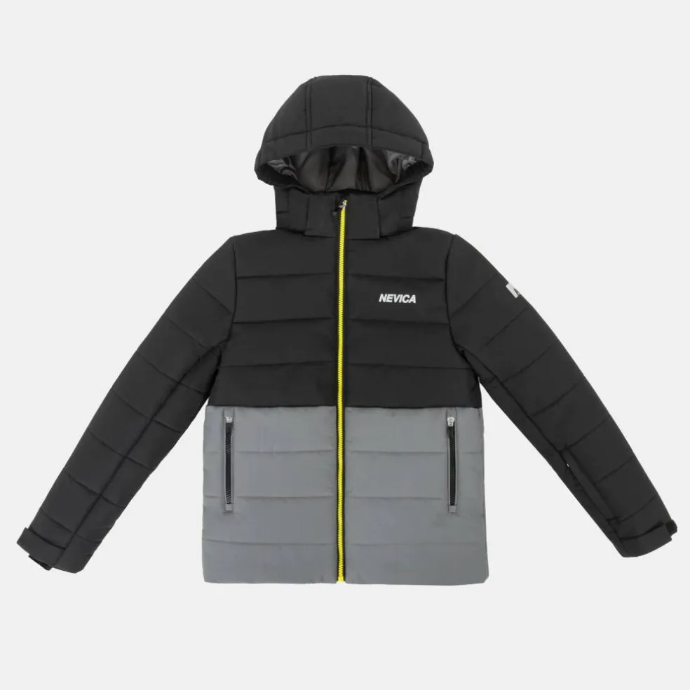Juniors' Moritz Windproof DWR Detachable Hood Ski Jacket