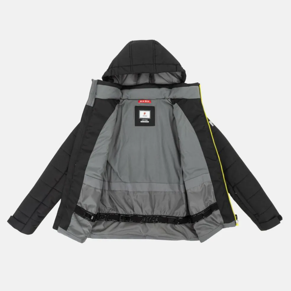 Juniors' Moritz Windproof DWR Detachable Hood Ski Jacket