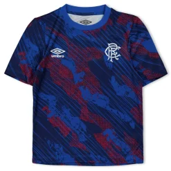 Juniors Umbro Rangers Pre Match Armed Forces Kit 2025 2026