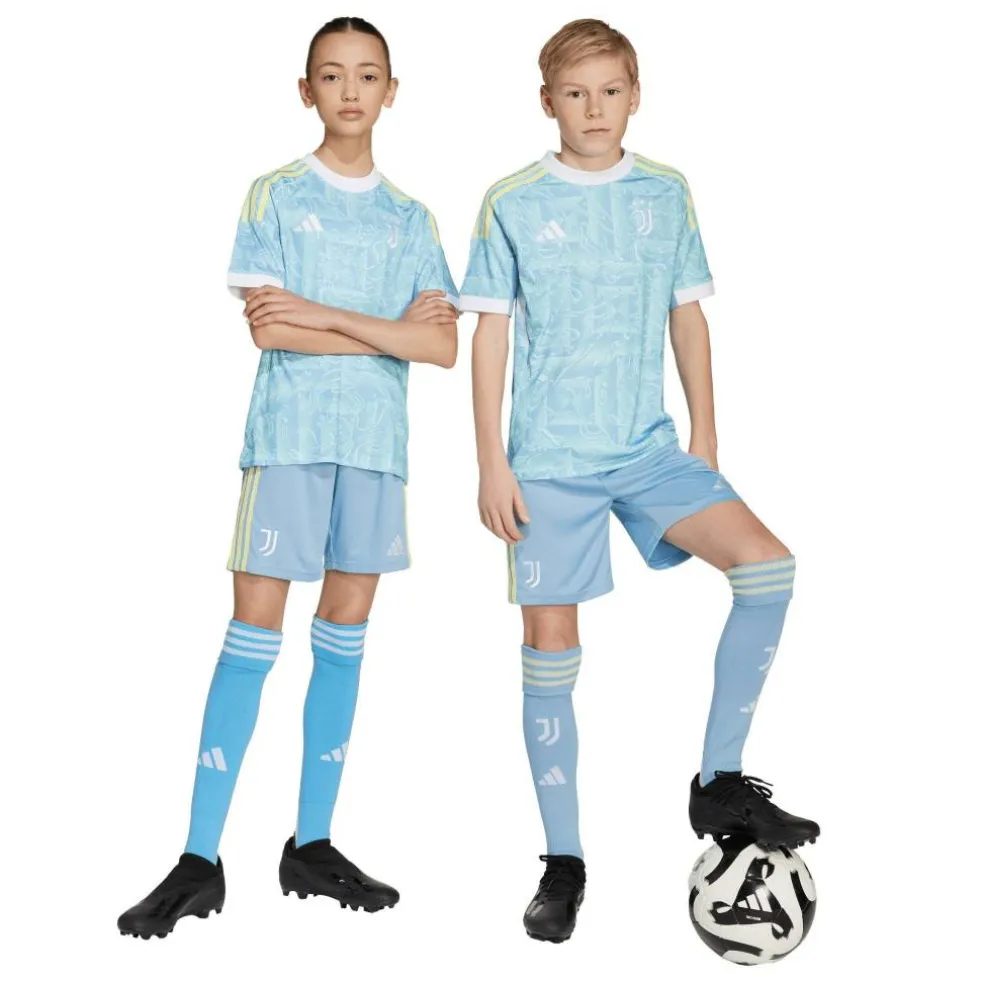 Juventus Away Shorts 2025 2026 Juniors