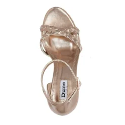 Khai Plait Detail Embellished Wedge Sandals