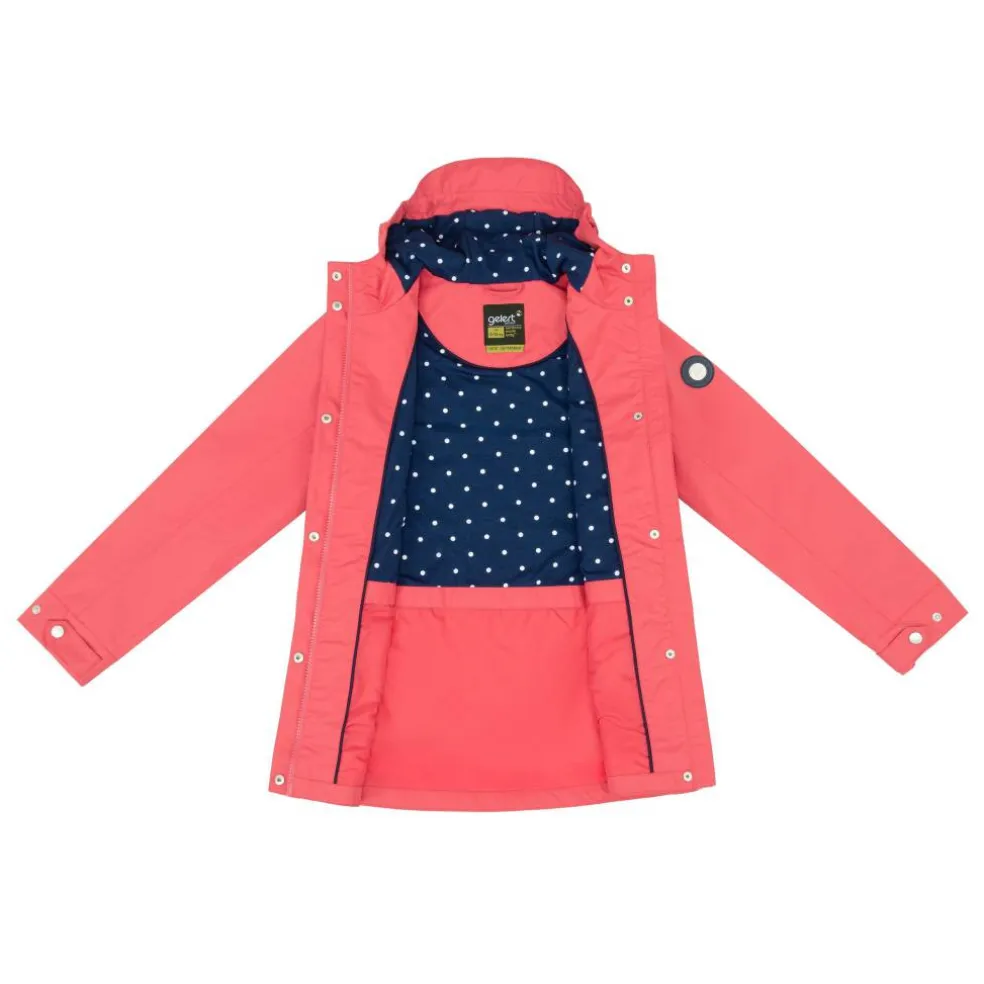 Kids' Coast Waterproof Windproof Hooded Long Sleeve Waterproof Jacket